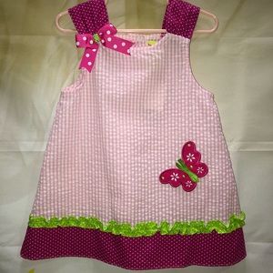 NWT- Izzie Seersucker dress